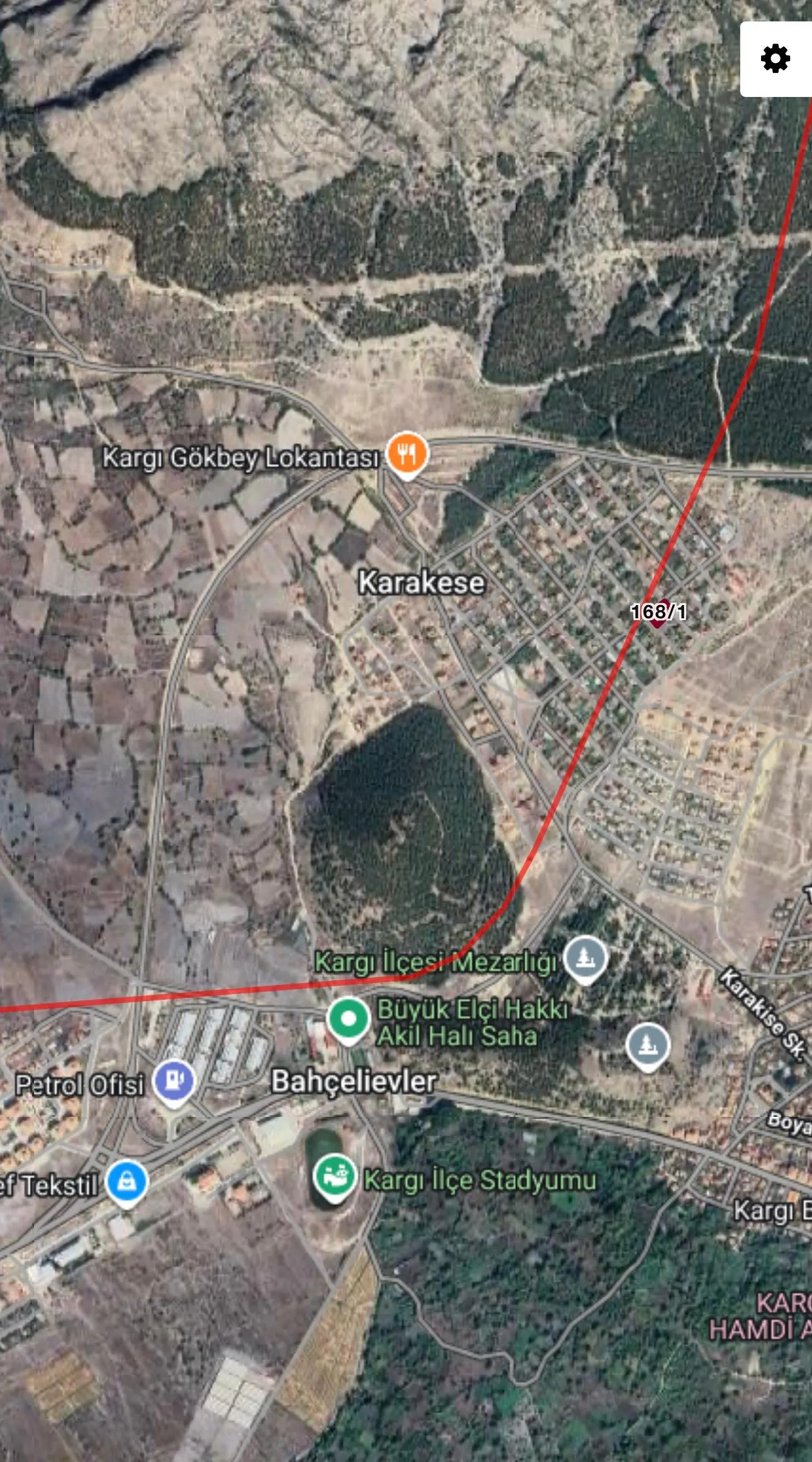 ÇORUM KARAKİSE'DE YATIRIMLIK KÖŞE PARSEL 1007M2 ARSA FIRSAT!